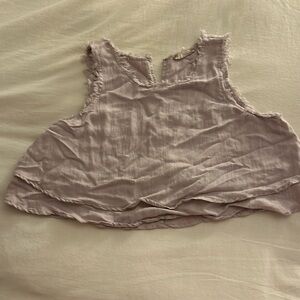 Light purple crop top, size medium, worn a couple times, brand- Altard State